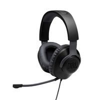 list item 1 of 10 JBL Quantum 100 Wired Over Ear Gaming Headset with Detachable Microphone