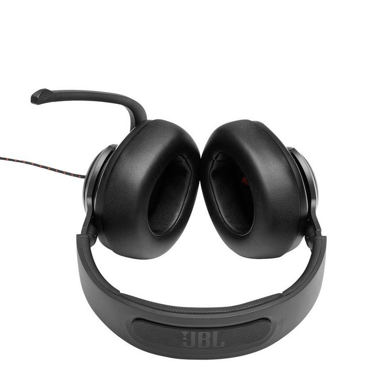 JBL Quantum 200 Wired Over Ear Gaming Headset with Flip-Up Microphone