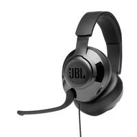 list item 3 of 10 JBL Quantum 300 Hybrid Wired Over Ear Gaming Headset with Flip-up Mic