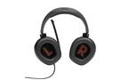 JBL Quantum 300 Hybrid Wired Over Ear Gaming Headset with Flip-up Mic