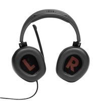 list item 9 of 10 JBL Quantum 300 Hybrid Wired Over Ear Gaming Headset with Flip-up Mic