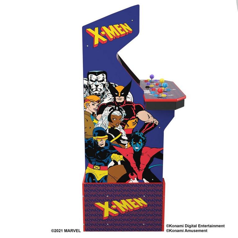X-Men 4-player Wi-Fi Enabled Arcade Cabinet with Stool