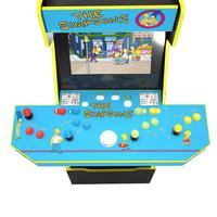 list item 5 of 9 The Simpsons 4-Player Wi-Fi Enabled Arcade Cabinet with Stool