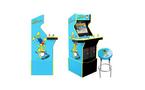 The Simpsons 4-Player Wi-Fi Enabled Arcade Cabinet with Stool