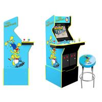 list item 7 of 9 The Simpsons 4-Player Wi-Fi Enabled Arcade Cabinet with Stool