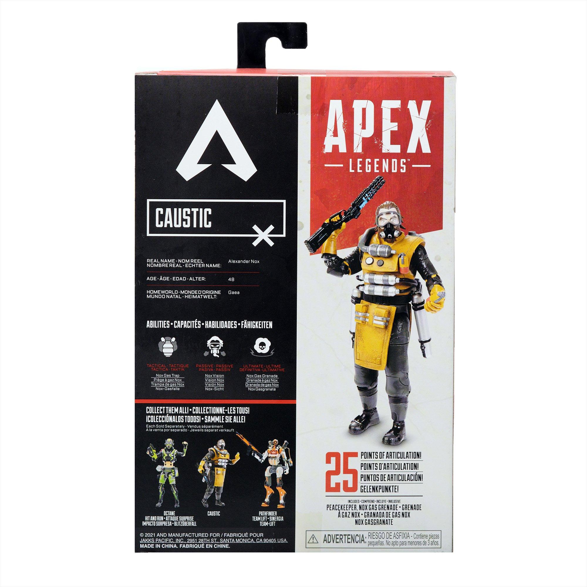 Jakks Pacific Apex Legends Caustic Action Figure