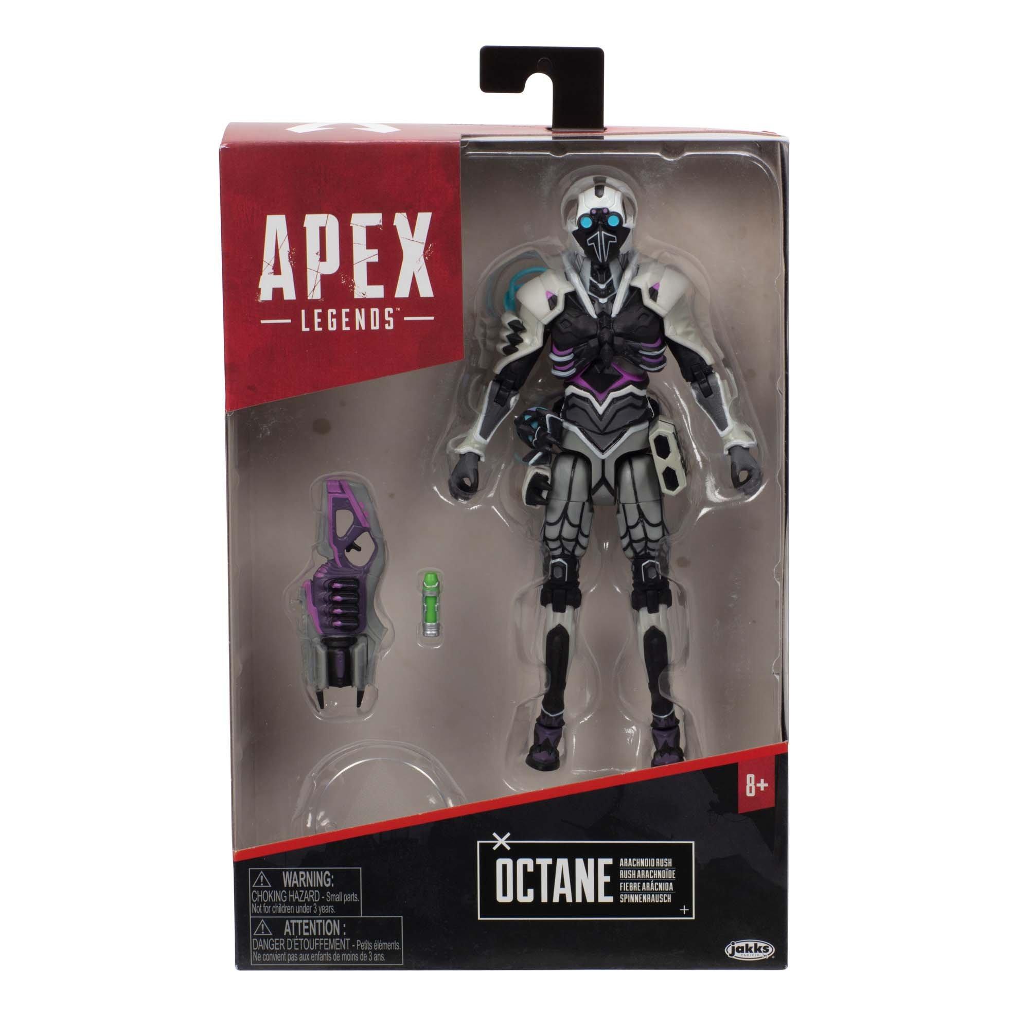 Jakks Pacific Apex Legends Arachnoid Rush Octane 6-in Scale Action Figure