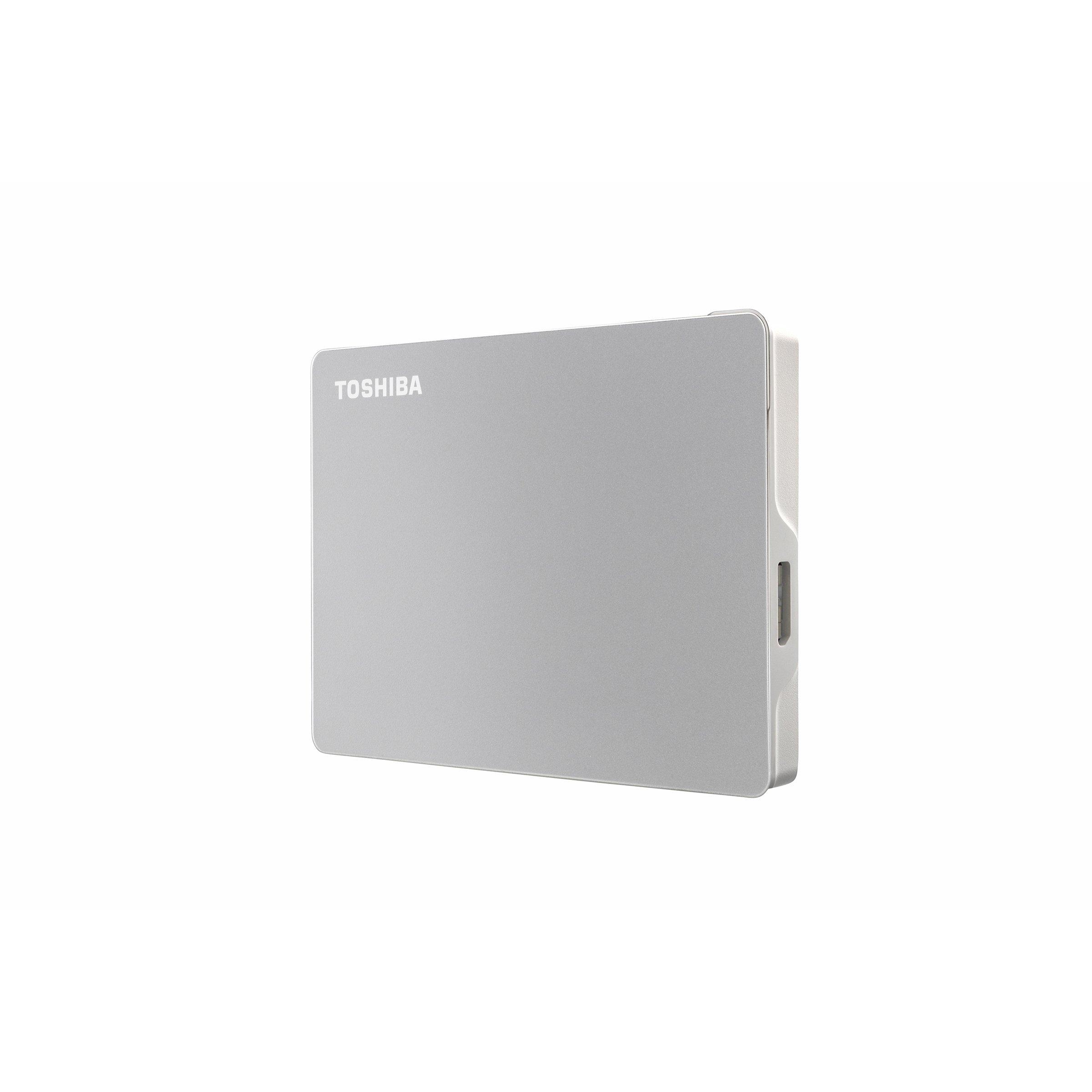 list item 1 of 34 Toshiba CANVIO Flex Portable External Hard Drive 2TB Silver