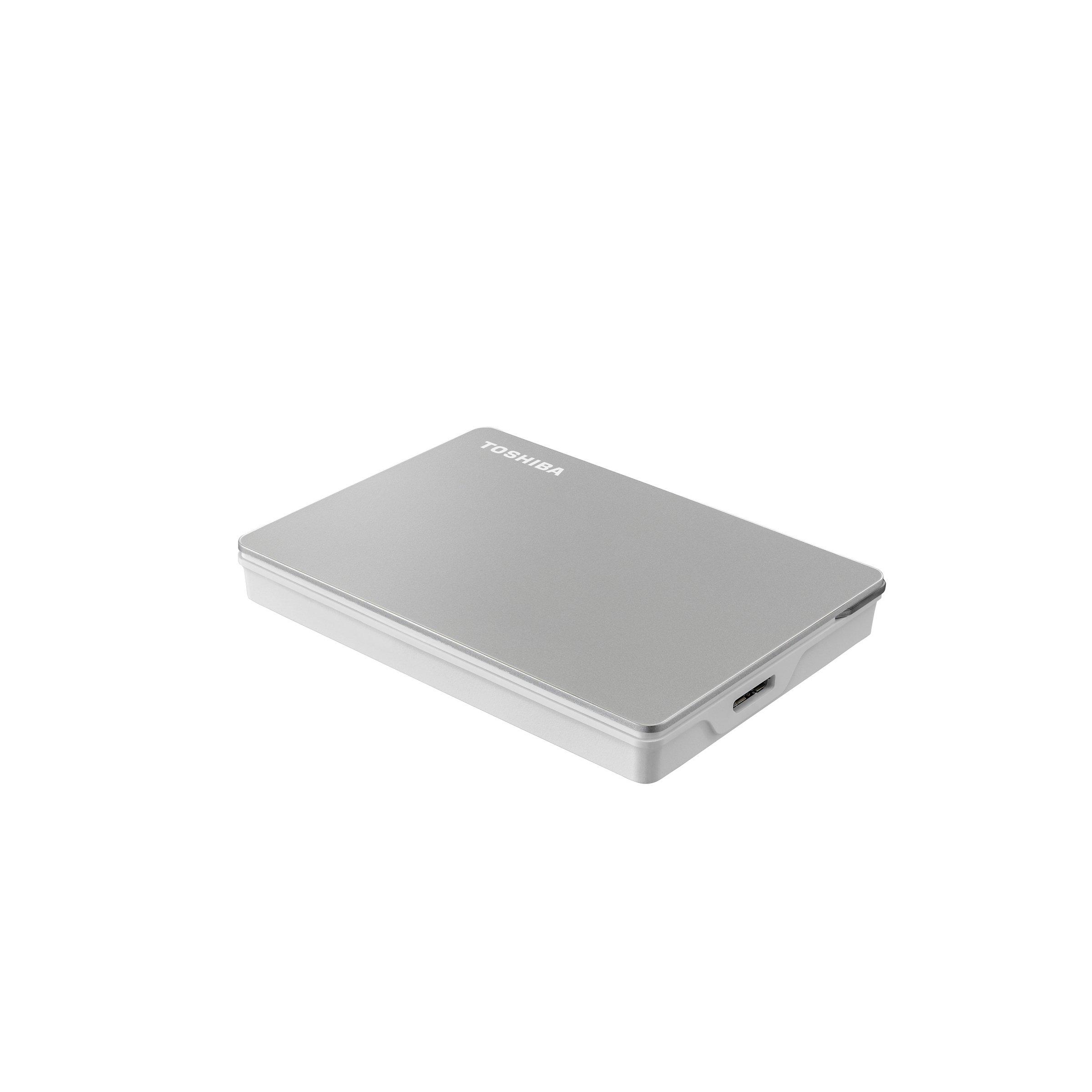 list item 10 of 34 Toshiba CANVIO Flex Portable External Hard Drive 2TB Silver