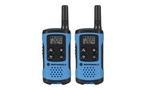 Motorola Solutions Talkabout T100 Two-Way Radio 2 Pack Blue/Black