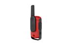 Motorola Solutions Talkabout T110 Two-Way Radio 2 Pack Red/Black