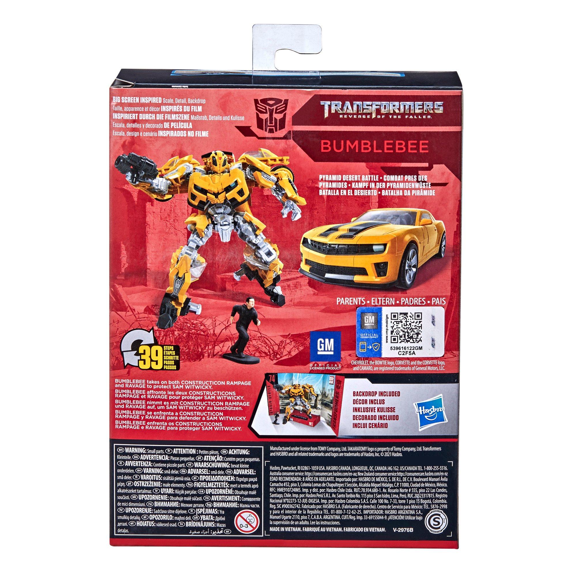 studio series revenge of the fallen bumblebee