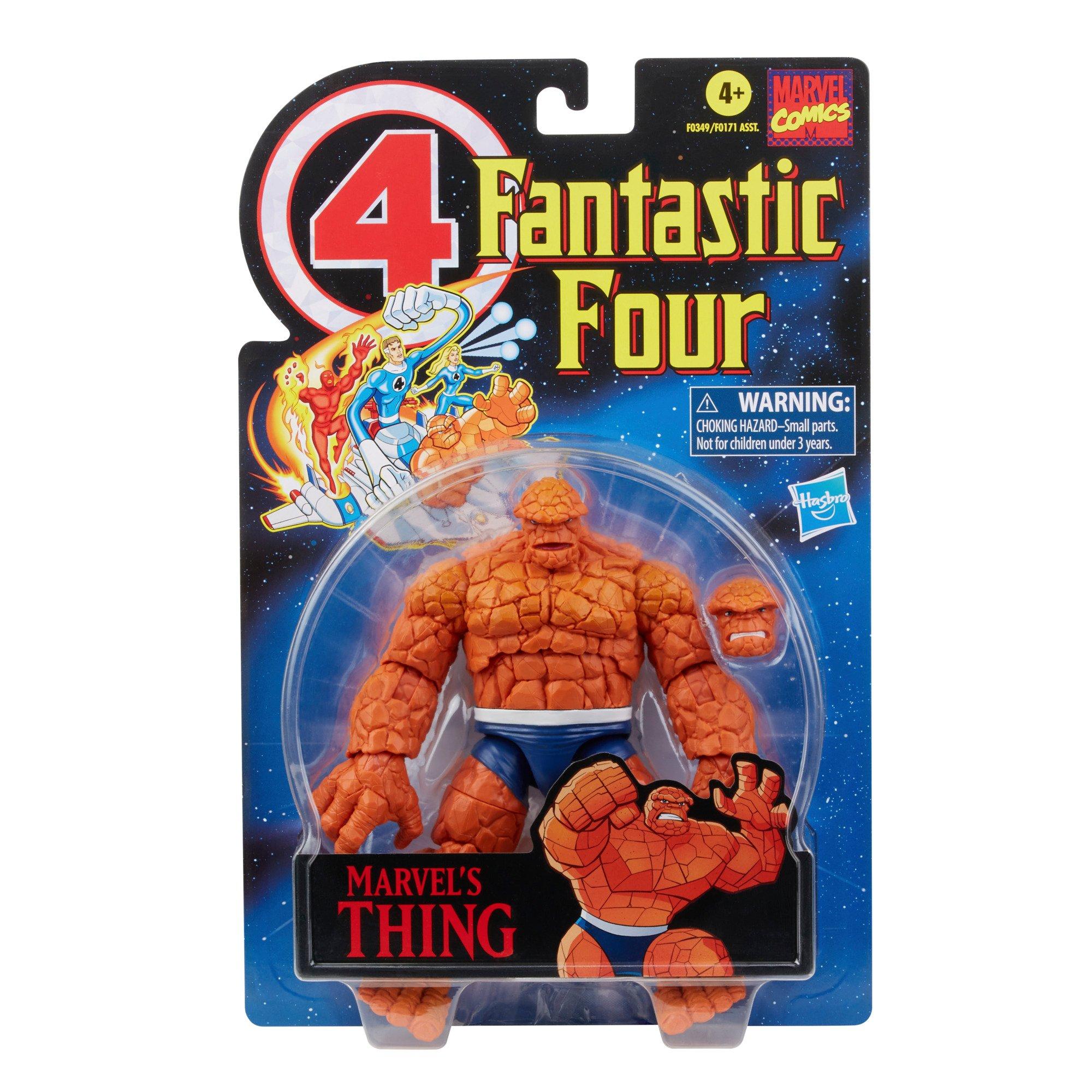 list item 7 of 12 Hasbro Fantastic Four Marvel's Thing 6-in Action Figure
