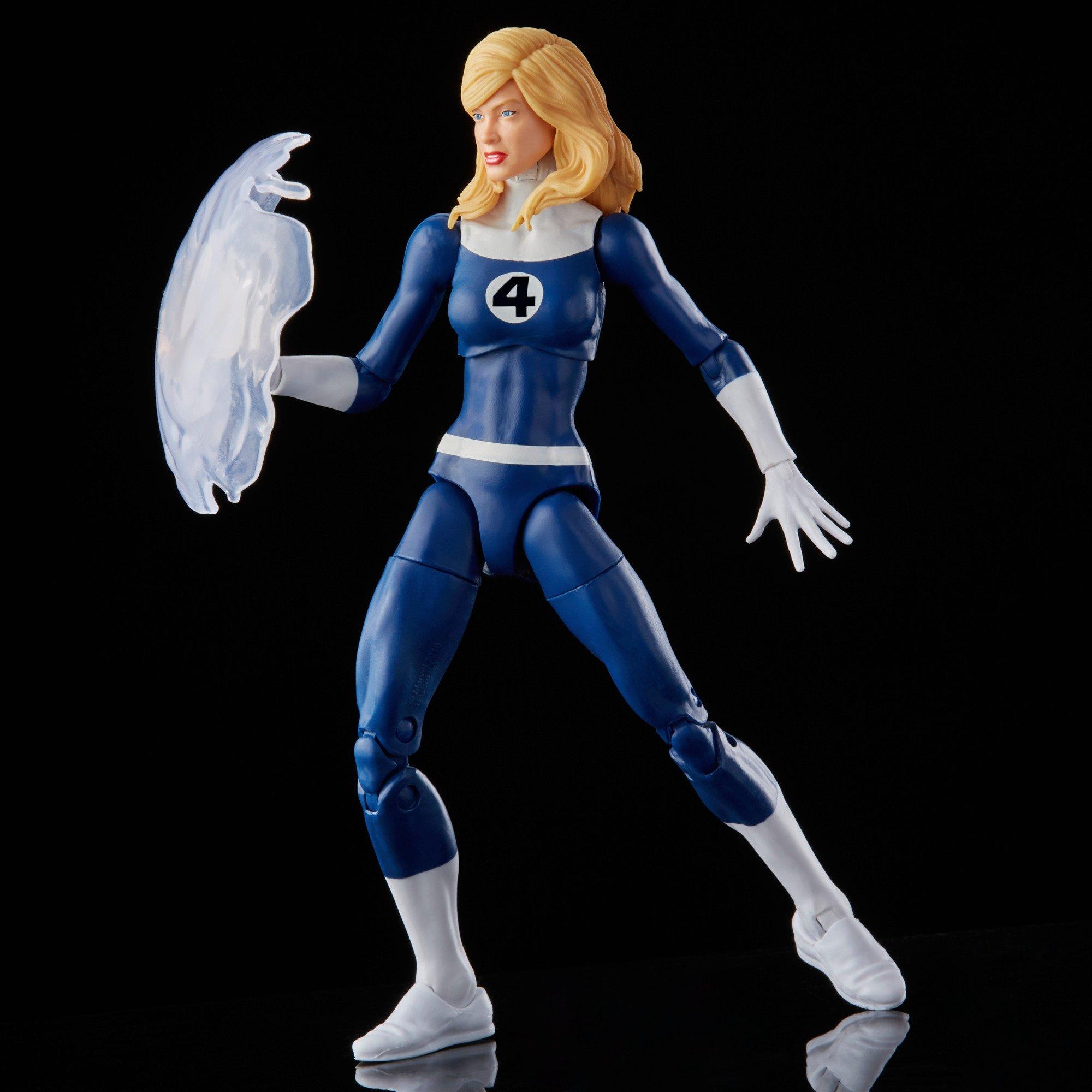 Invisible Woman ~ FAST & FREE SHIPPING Marvel Legends Fantastic Four 6-inch 