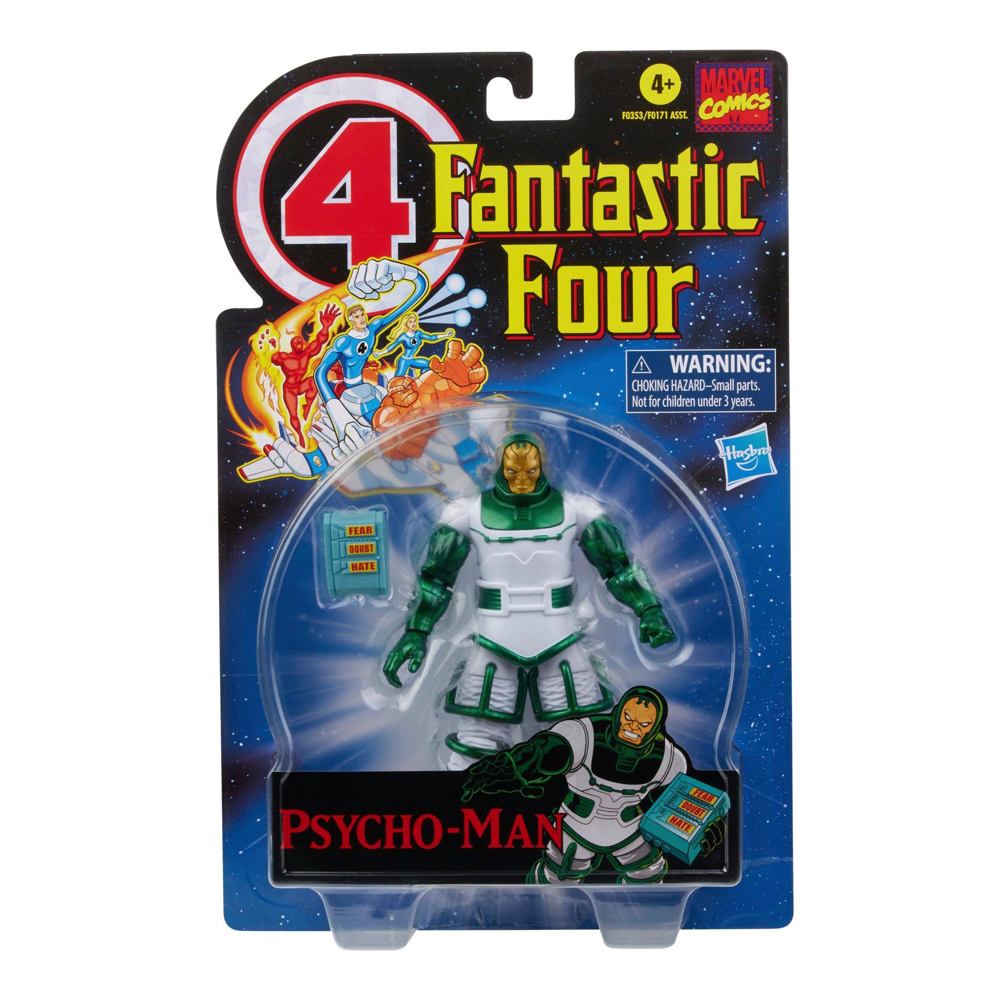 Hasbro Fantastic Four Psycho-Man 6-in Action Figure