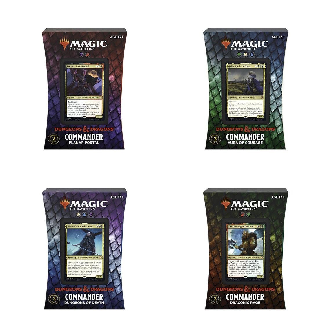 Magic: The Gathering Dungeons and Dragons Forgotten Realms Commander Deck (Assortment)