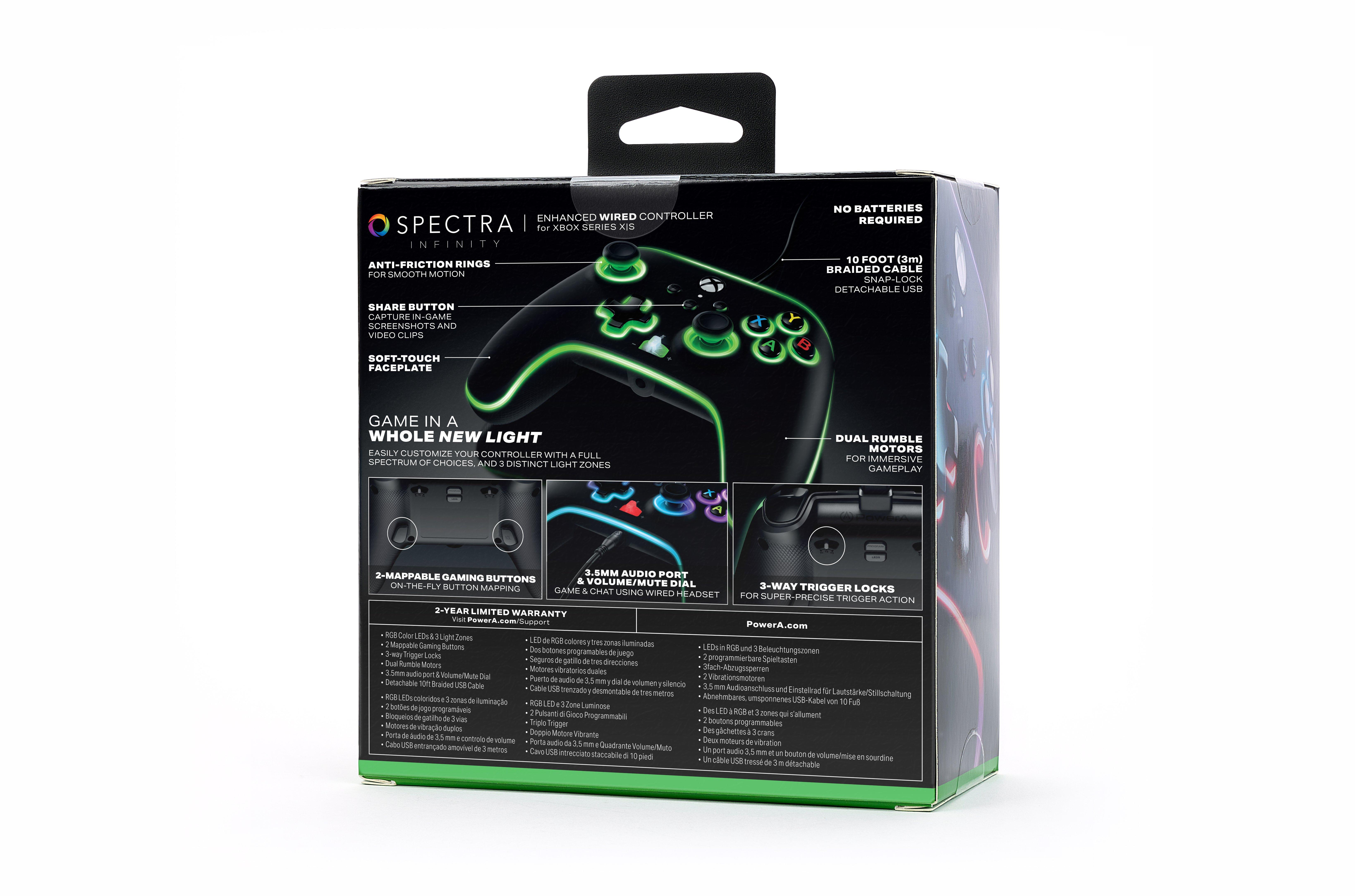PowerA Spectra Infinity Enhanced Wired Controller for Xbox Series X