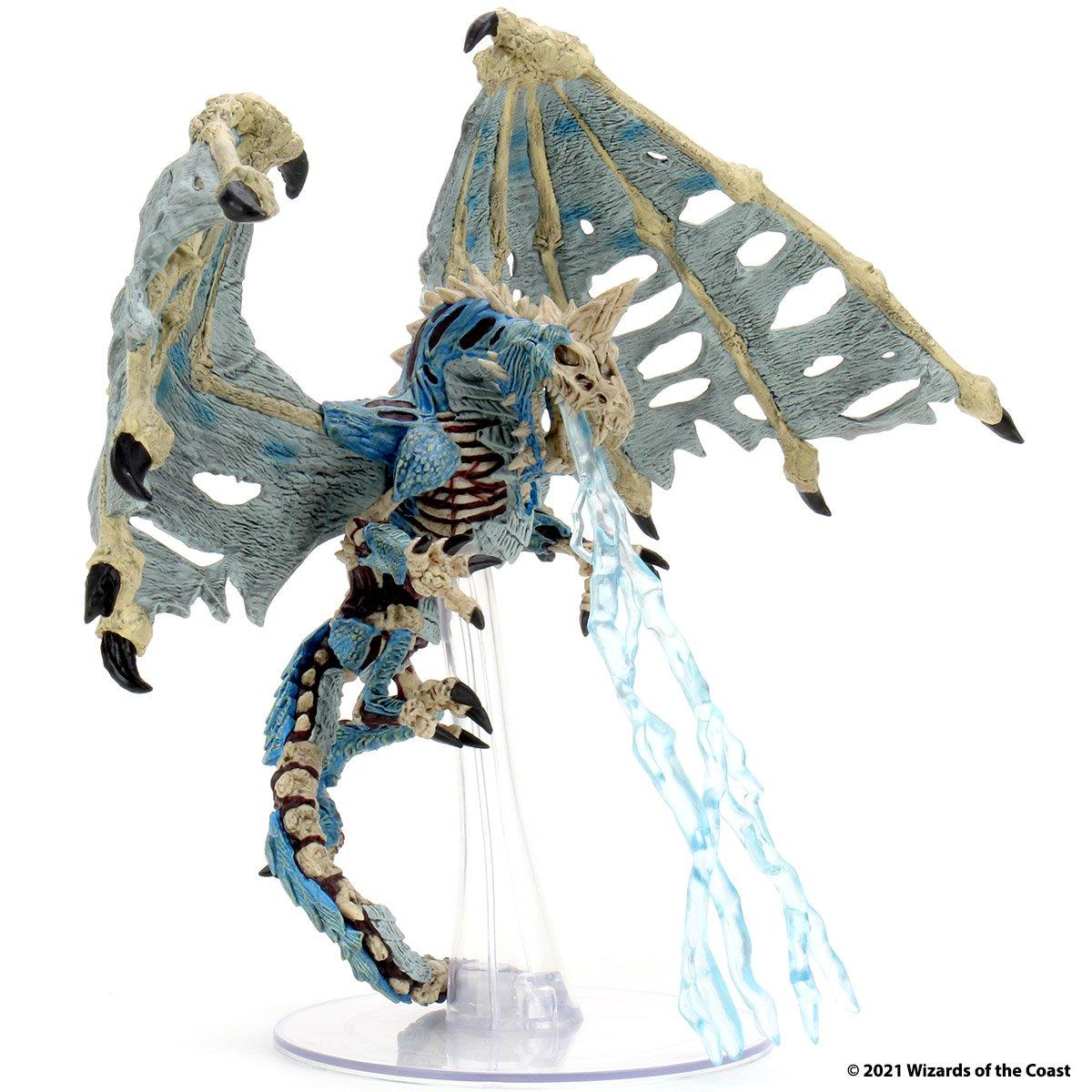 WizKids Dungeons and Dragons Adult Blue Dracolich Icons of the Realms Premi...