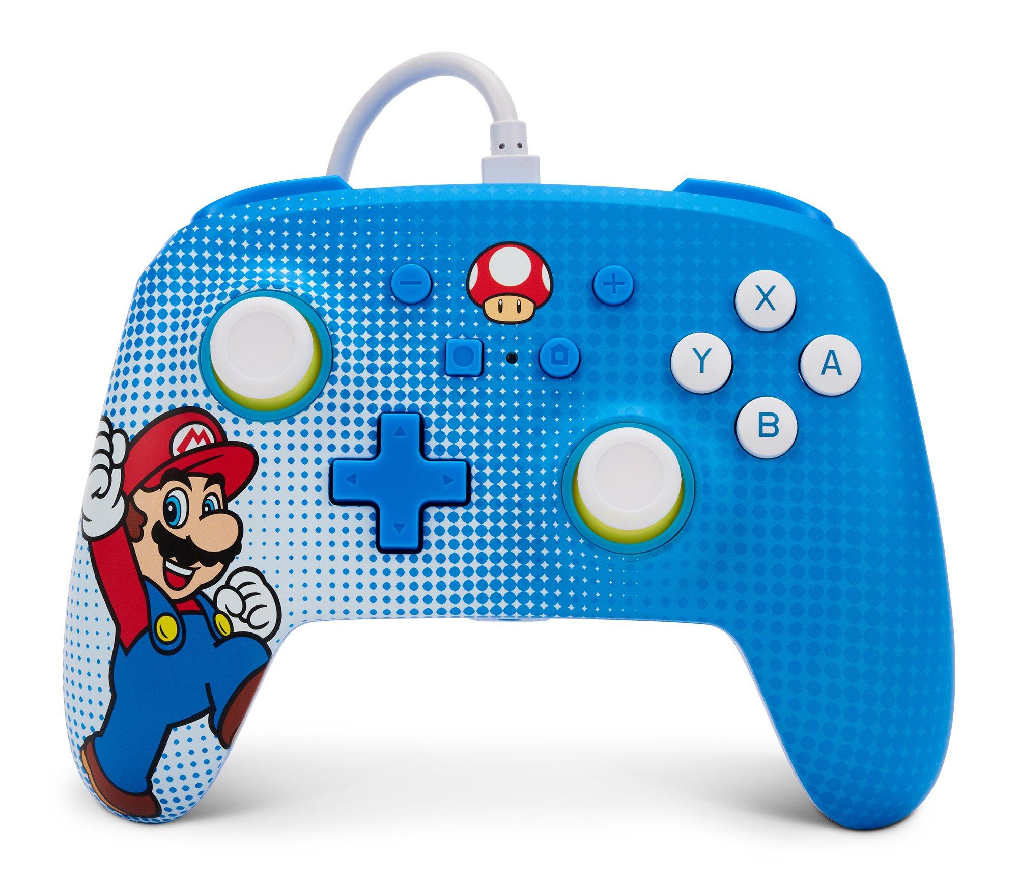 PowerA Enhanced Wired Controller for Nintendo Switch Mario Pop Art