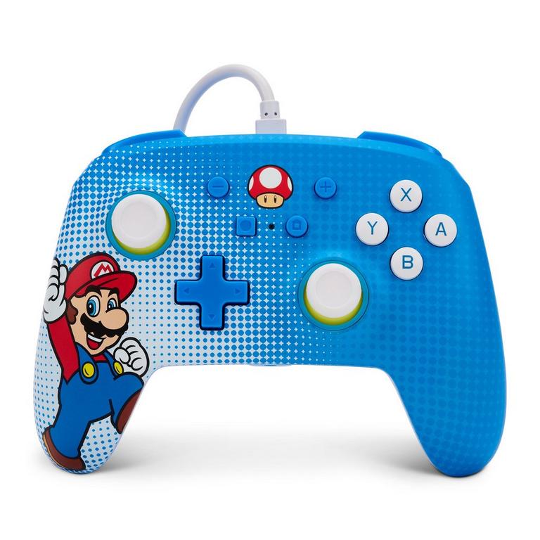PowerA Enhanced Wired Controller for Nintendo Switch - Mario