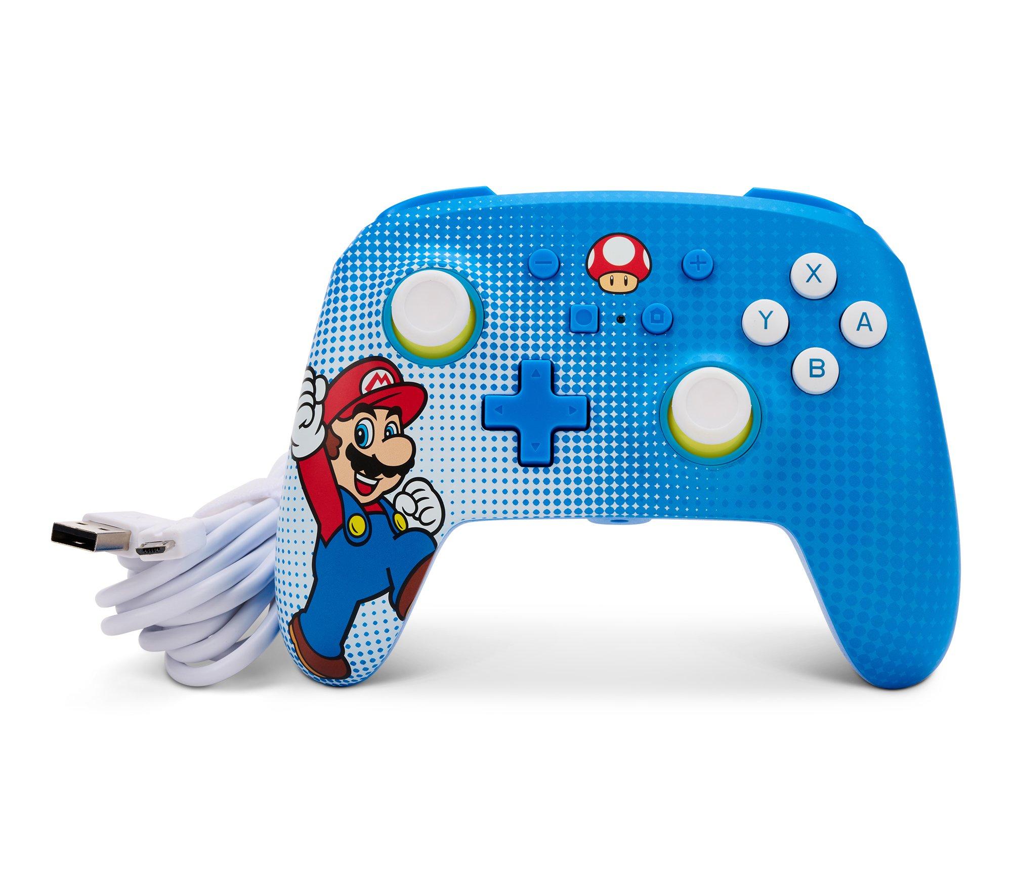 PowerA Enhanced Wired Controller for Nintendo Switch - Super Mario