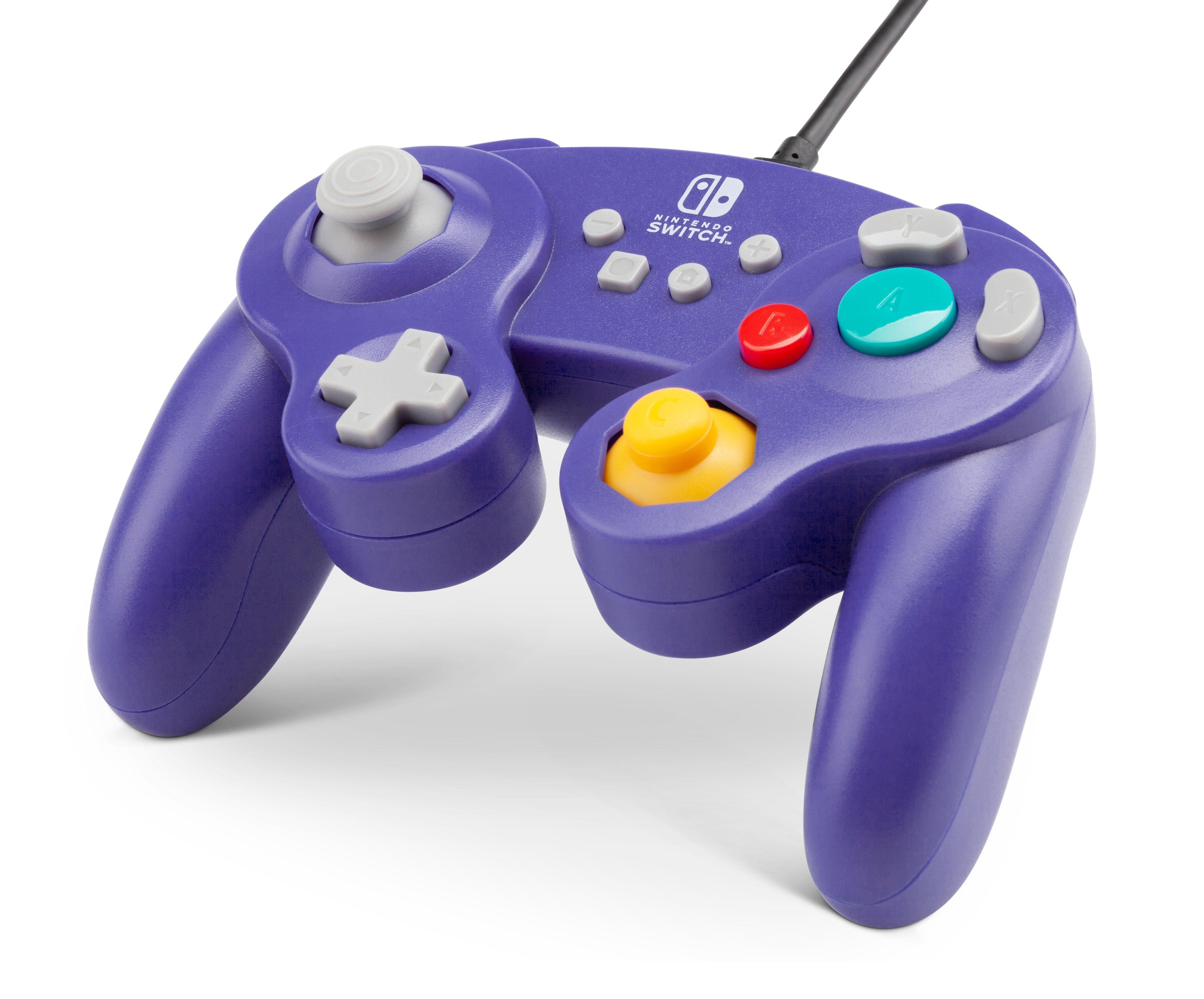 Wired Controller for Nintendo GameCube® - Atomic Purple - XYAB