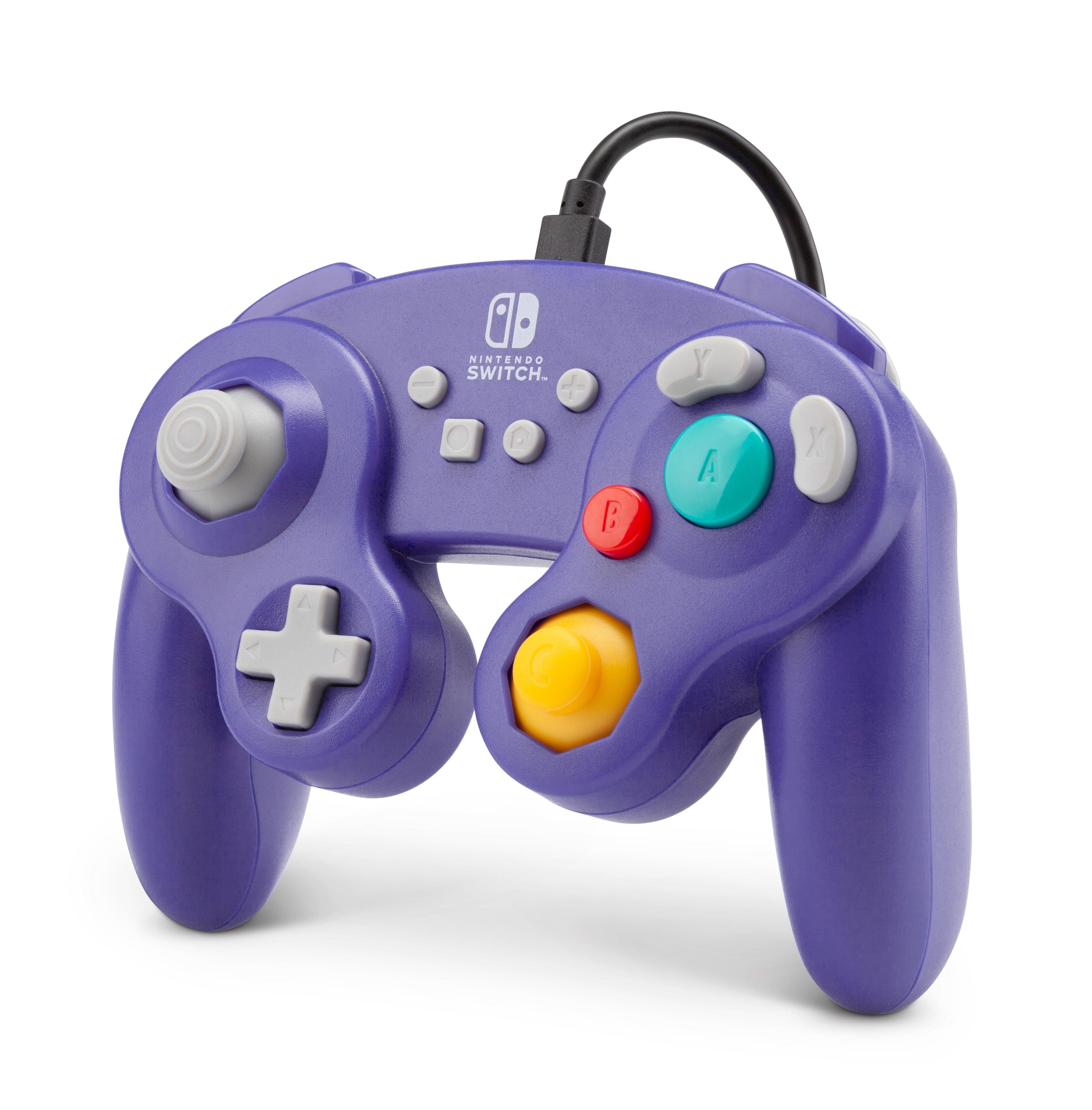 PowerA GameCube Style Wired Controller for Nintendo Switch Purple