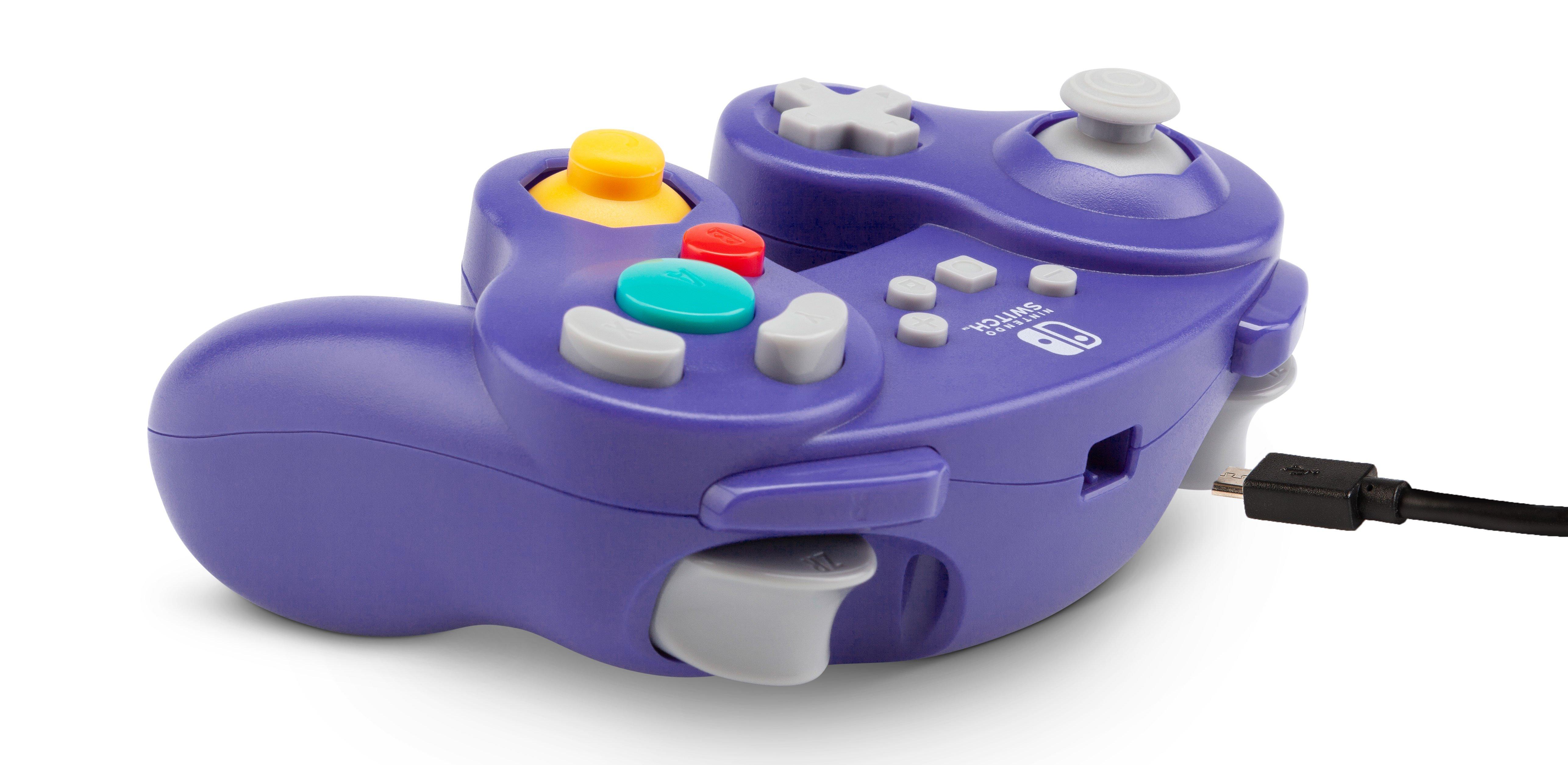 Wired Controller for Nintendo GameCube® - Atomic Purple - XYAB