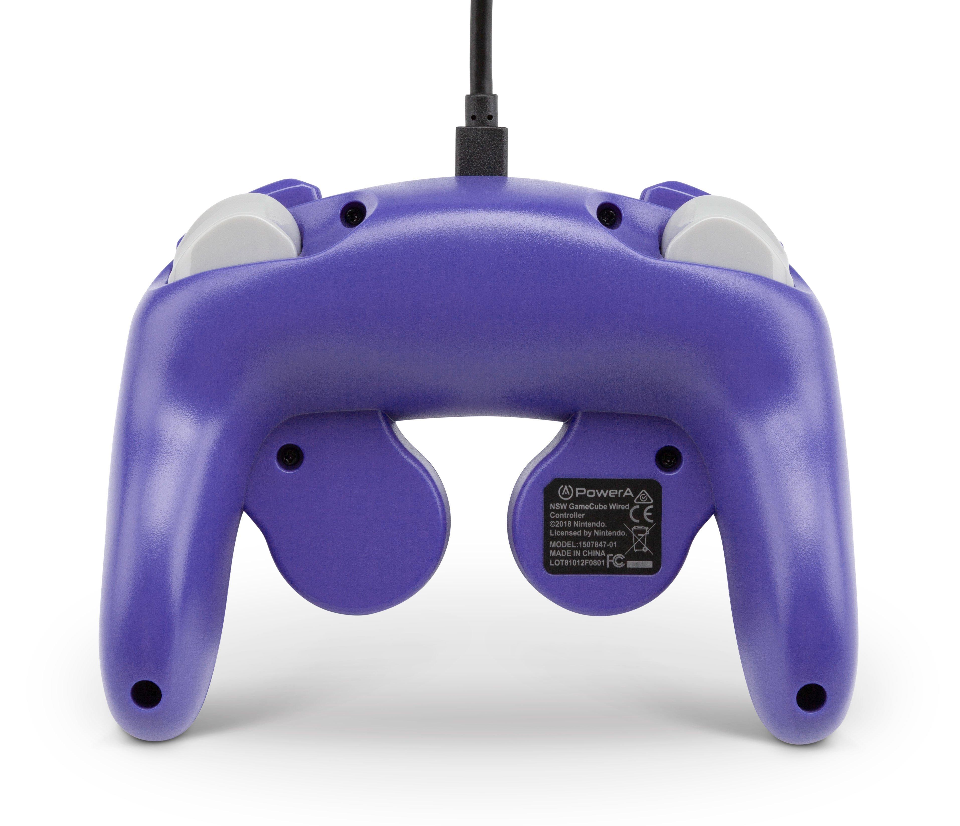 PowerA GameCube Style Wired Controller for Nintendo Switch Purple