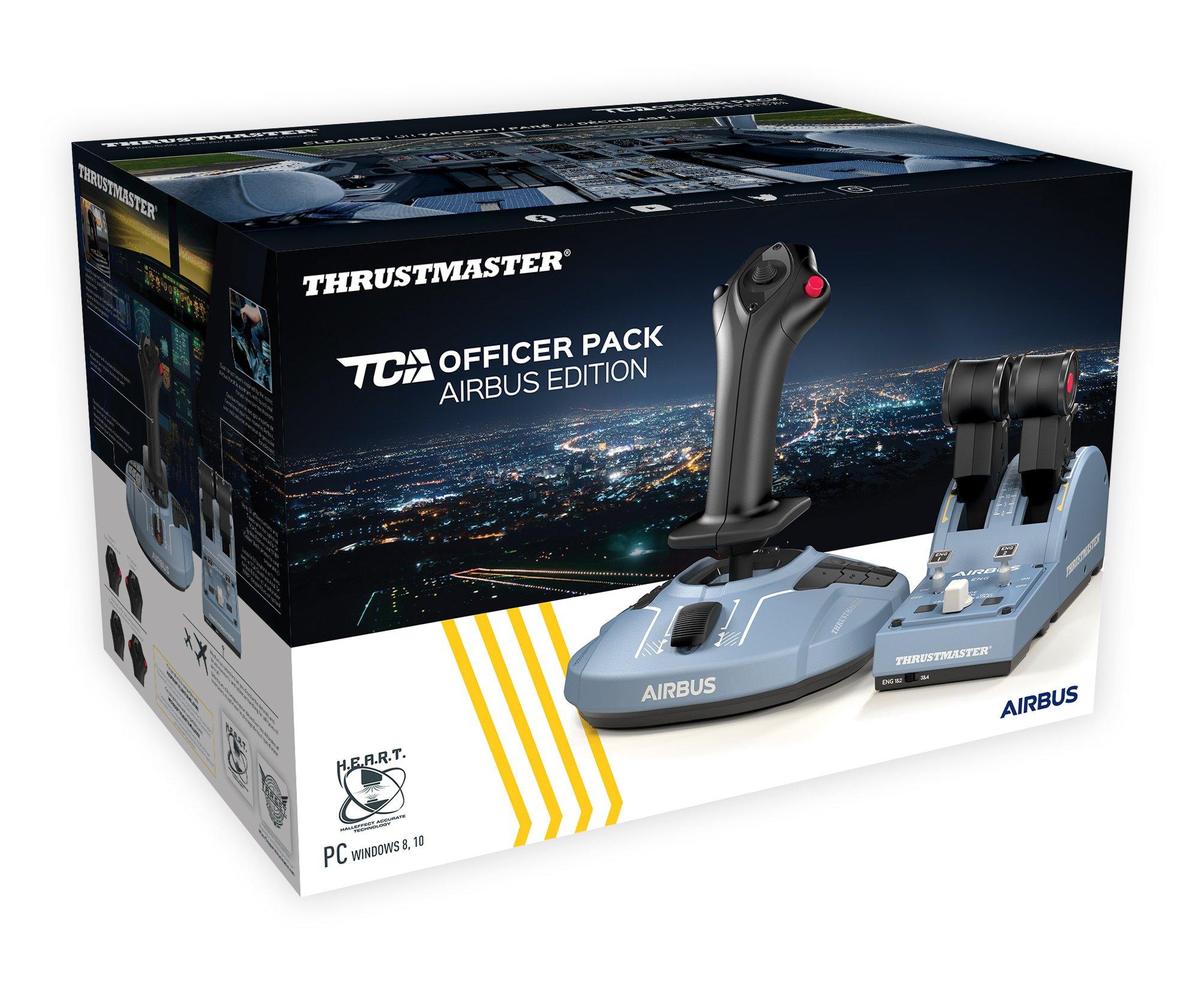 Thrustmaster TCA Officer Pack Airbus (A320) Edition Replica Flight  Simulation Controls for PC