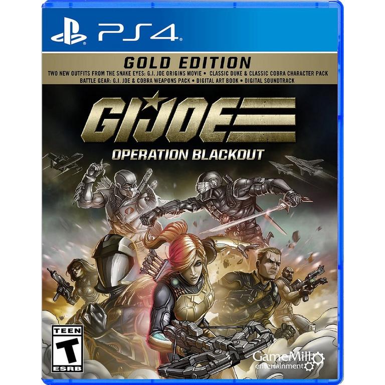 G.I. Joe Operation Blackout Gold Edition GameStop Exclusive - PlayStation 4
