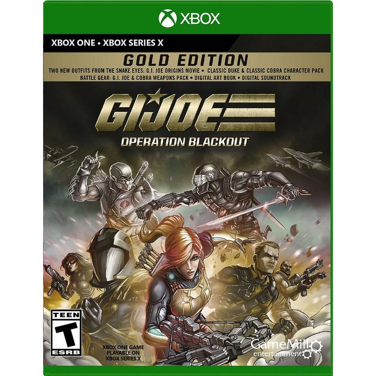 Platteland zijde Ga wandelen G.I. Joe Operation Blackout Gold Edition GameStop Exclusive - Xbox One | Xbox  One | GameStop