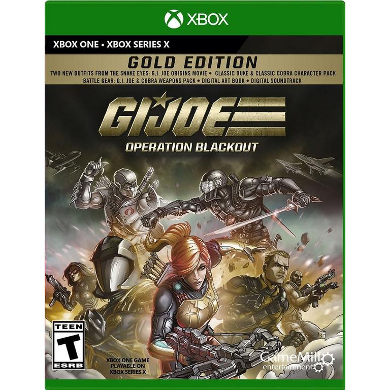G.I. Joe Operation Blackout Gold Edition GameStop Exclusive - Xbox One