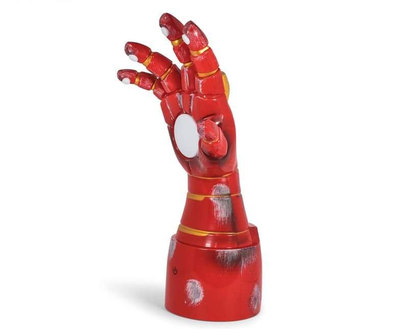 list item 2 of 7 Toynk Marvel Iron Man Glove LED Desk Light