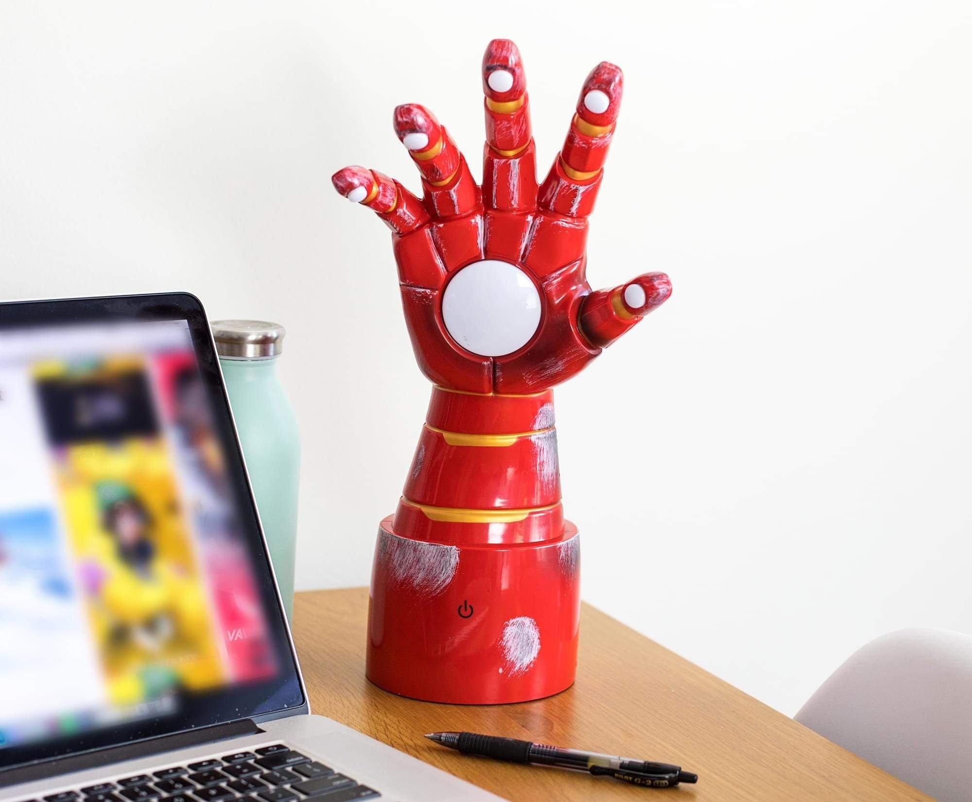 list item 5 of 7 Toynk Marvel Iron Man Glove LED Desk Light