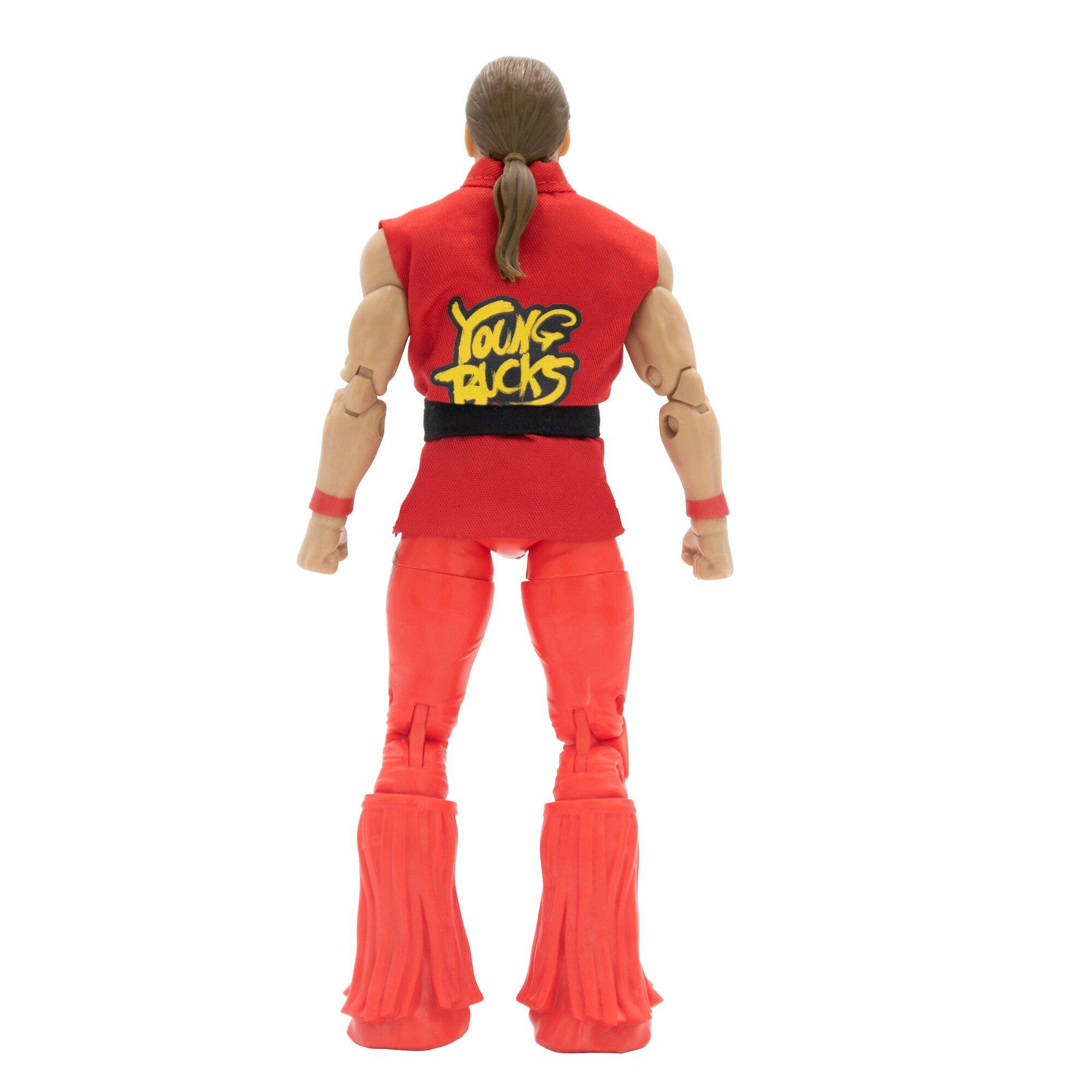 Jazwares All Elite Wrestling x Street Fighter Nick Jackson (Ken) 6-in Action Figure GameStop Exclusive