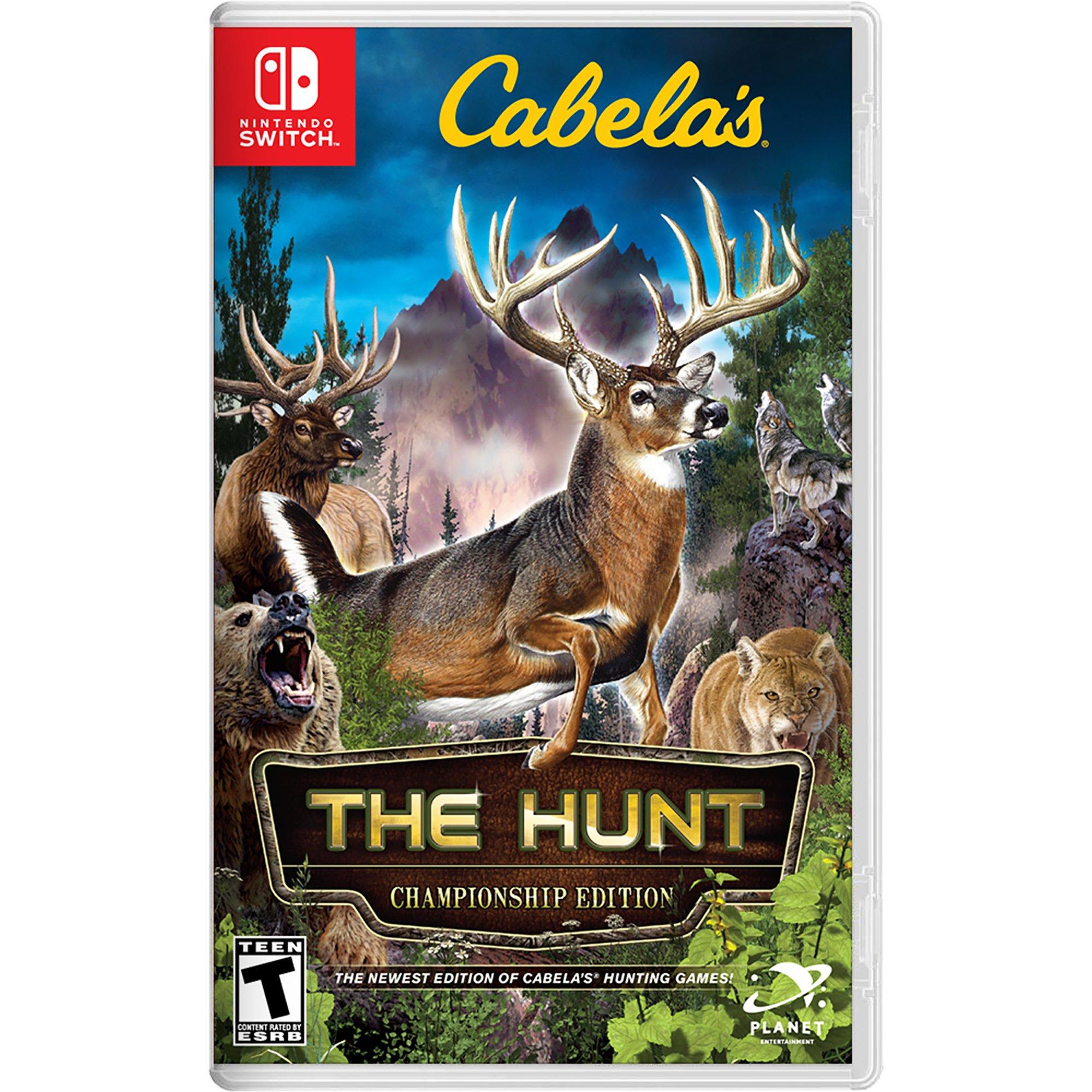 Cabela's The Hunt Tournament Edition - Nintendo Switch, Planet  Entertainment