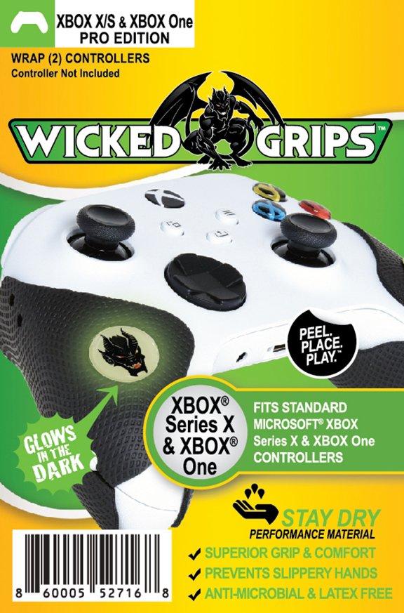 WickedGrips Pro Edition Controller Grips for Xbox Series X and Xbox One 2 Pack