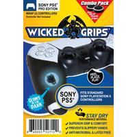 list item 4 of 5 WickedGrips Pro Edition Controller Grips for Sony DualSense PlayStation 5 Controller 2 Pack with Thumb Grips