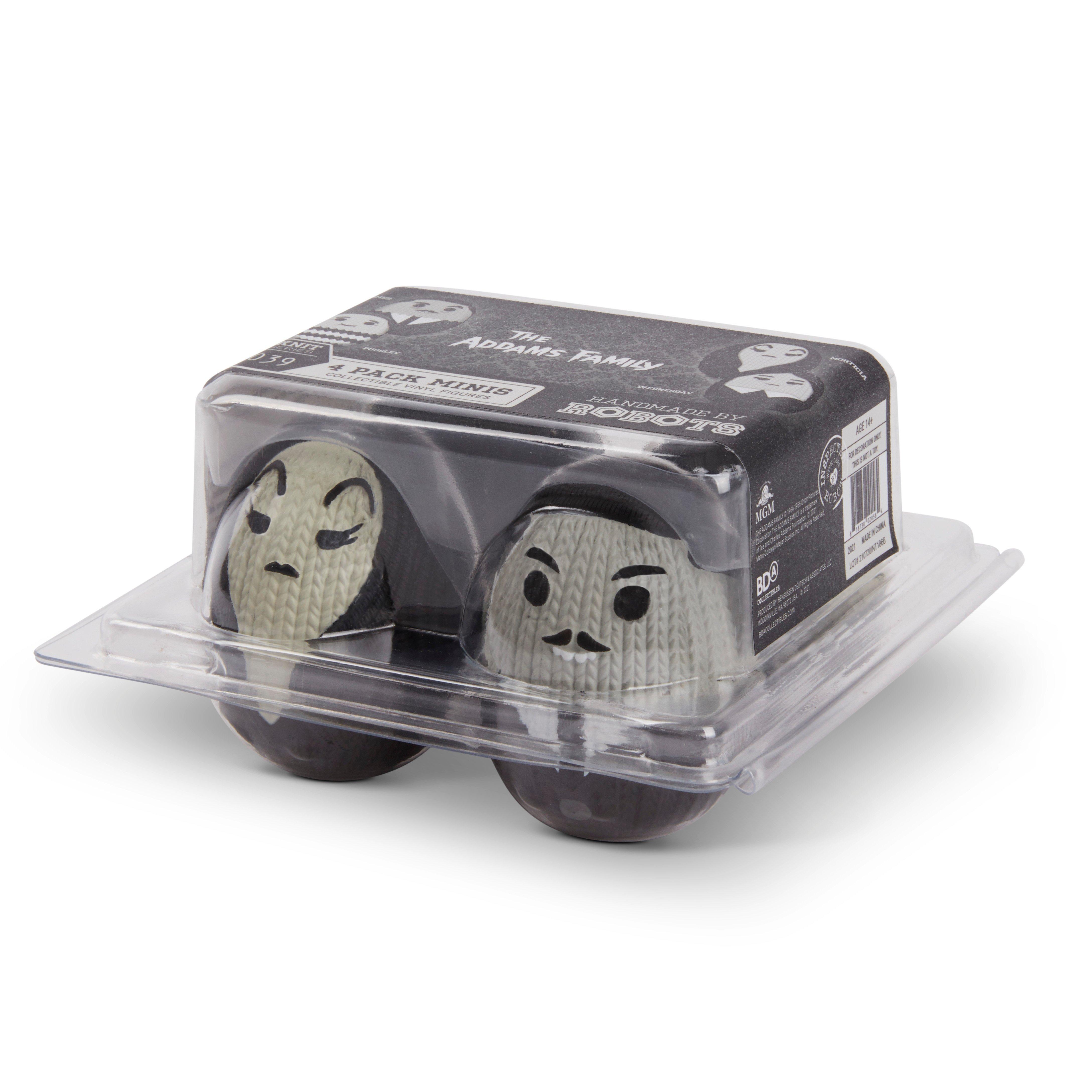 Handmade by Robots Knit Series The Addams Family Mini Vinyl Figure 4 Pack
