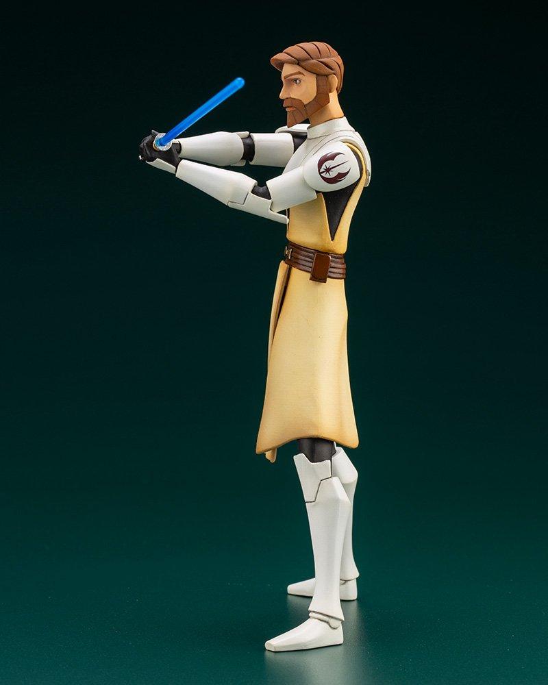 list item 4 of 13 Kotobukiya Star Wars: The Clone Wars Obi Wan Kenobi ARTFX Statue