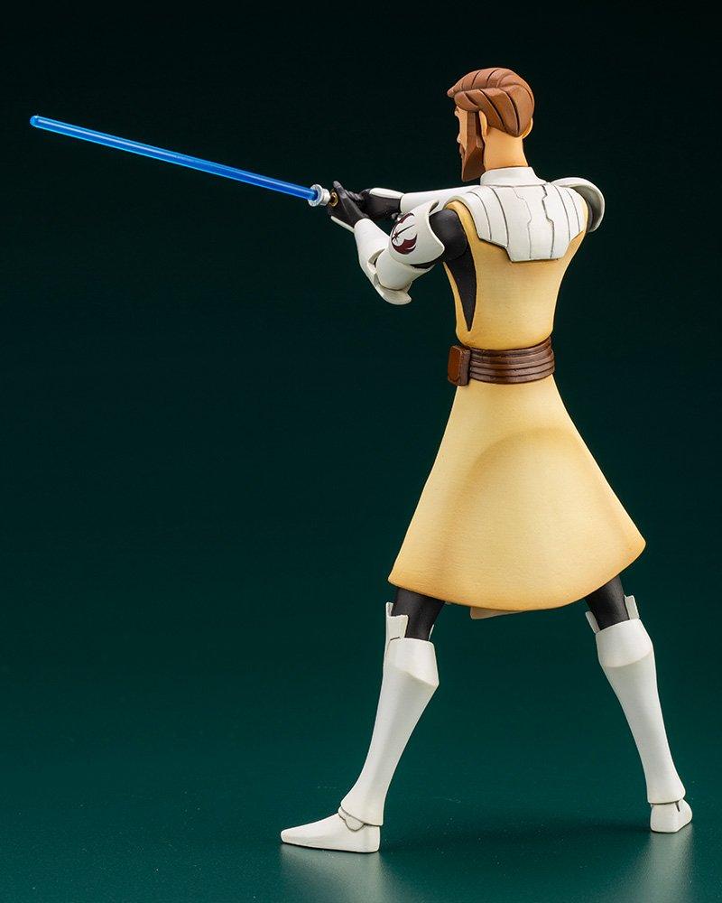 list item 5 of 13 Kotobukiya Star Wars: The Clone Wars Obi Wan Kenobi ARTFX Statue