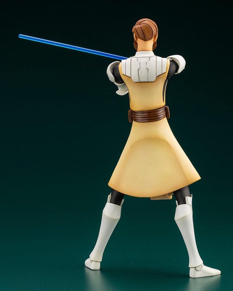 list item 6 of 13 Kotobukiya Star Wars: The Clone Wars Obi Wan Kenobi ARTFX Statue