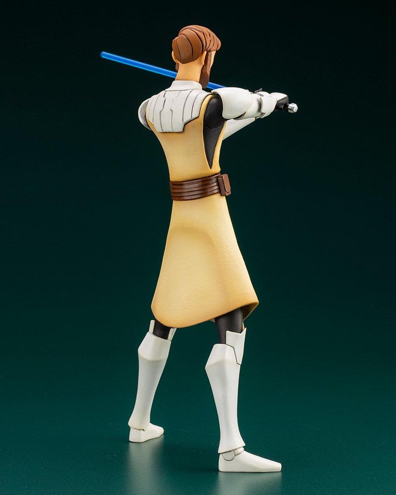 list item 7 of 13 Kotobukiya Star Wars: The Clone Wars Obi Wan Kenobi ARTFX Statue