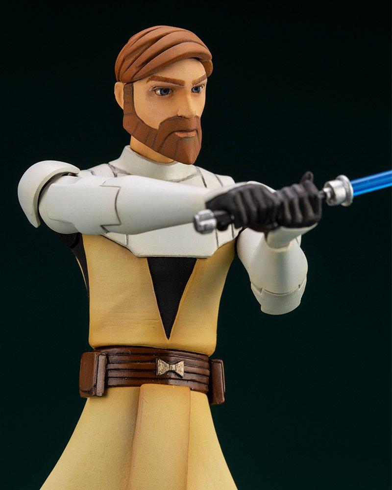 list item 10 of 13 Kotobukiya Star Wars: The Clone Wars Obi Wan Kenobi ARTFX Statue