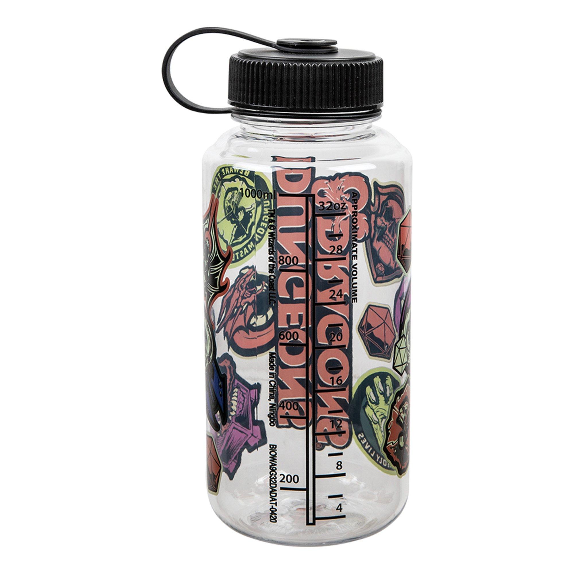 list item 3 of 3 Dungeons and Dragons Stickers 32-oz Waterbottle