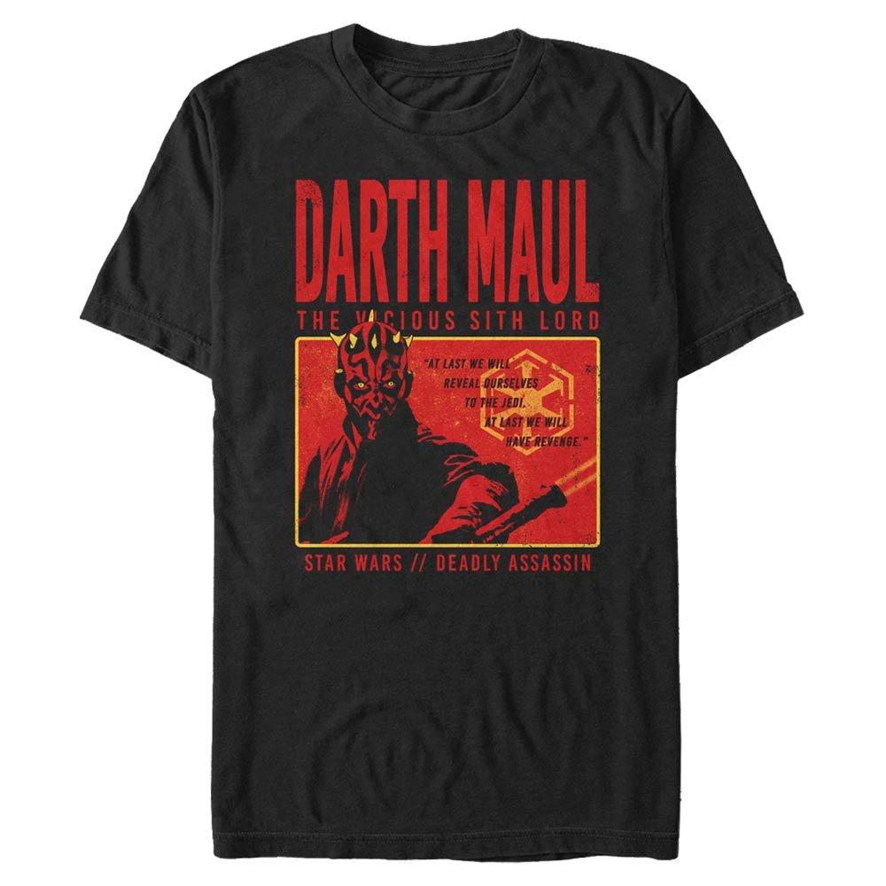 Star Wars Darth Maul Deadly Assassin Mens T-Shirt