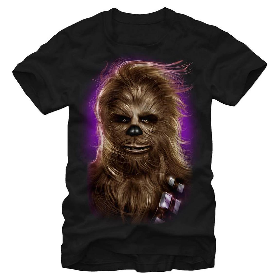 Star Wars Glamorous Chewbacca Unisex T-Shirt, Size: 3XL, Fifth Sun