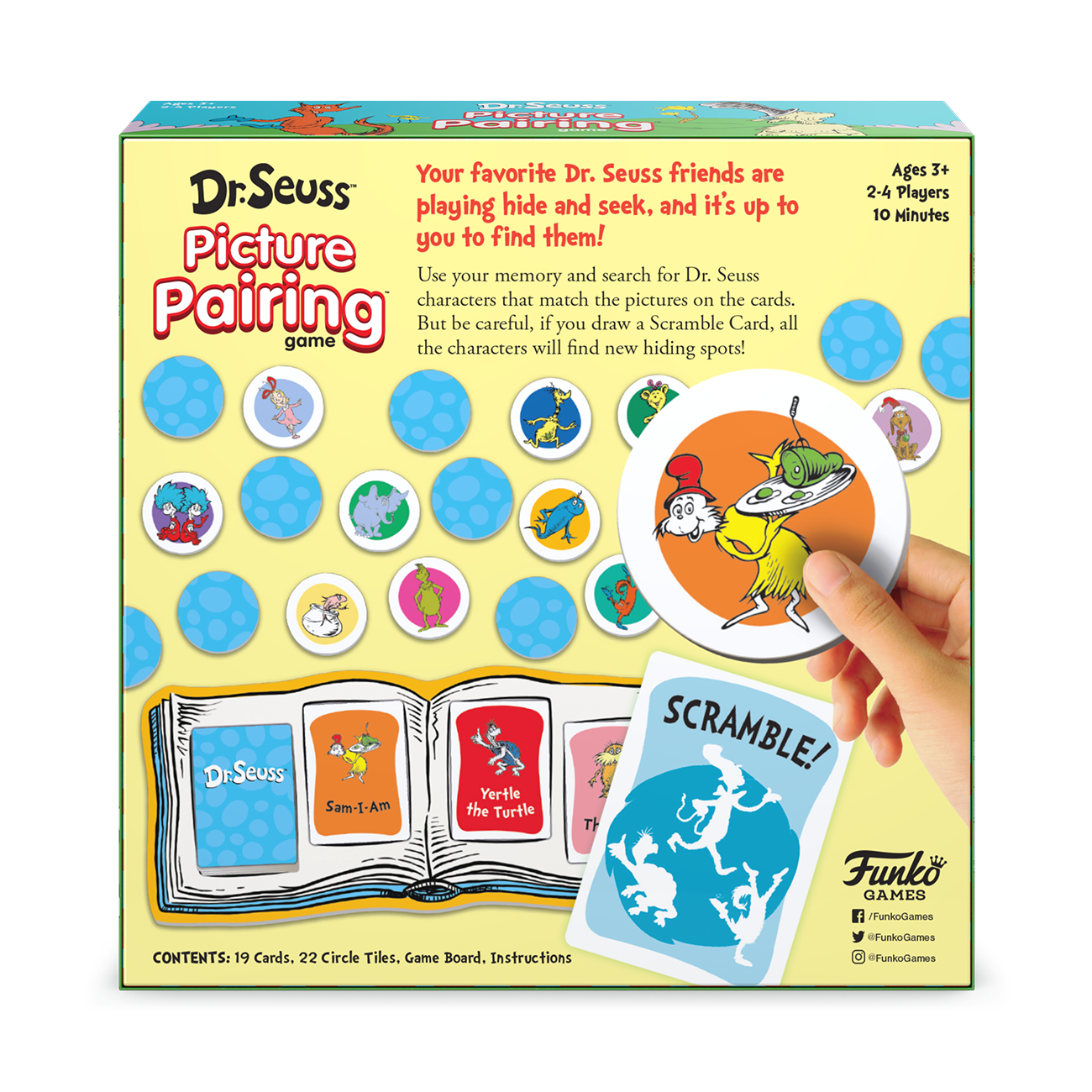 list item 2 of 4 Funko Picture Pairing Dr. Seuss Card Game
