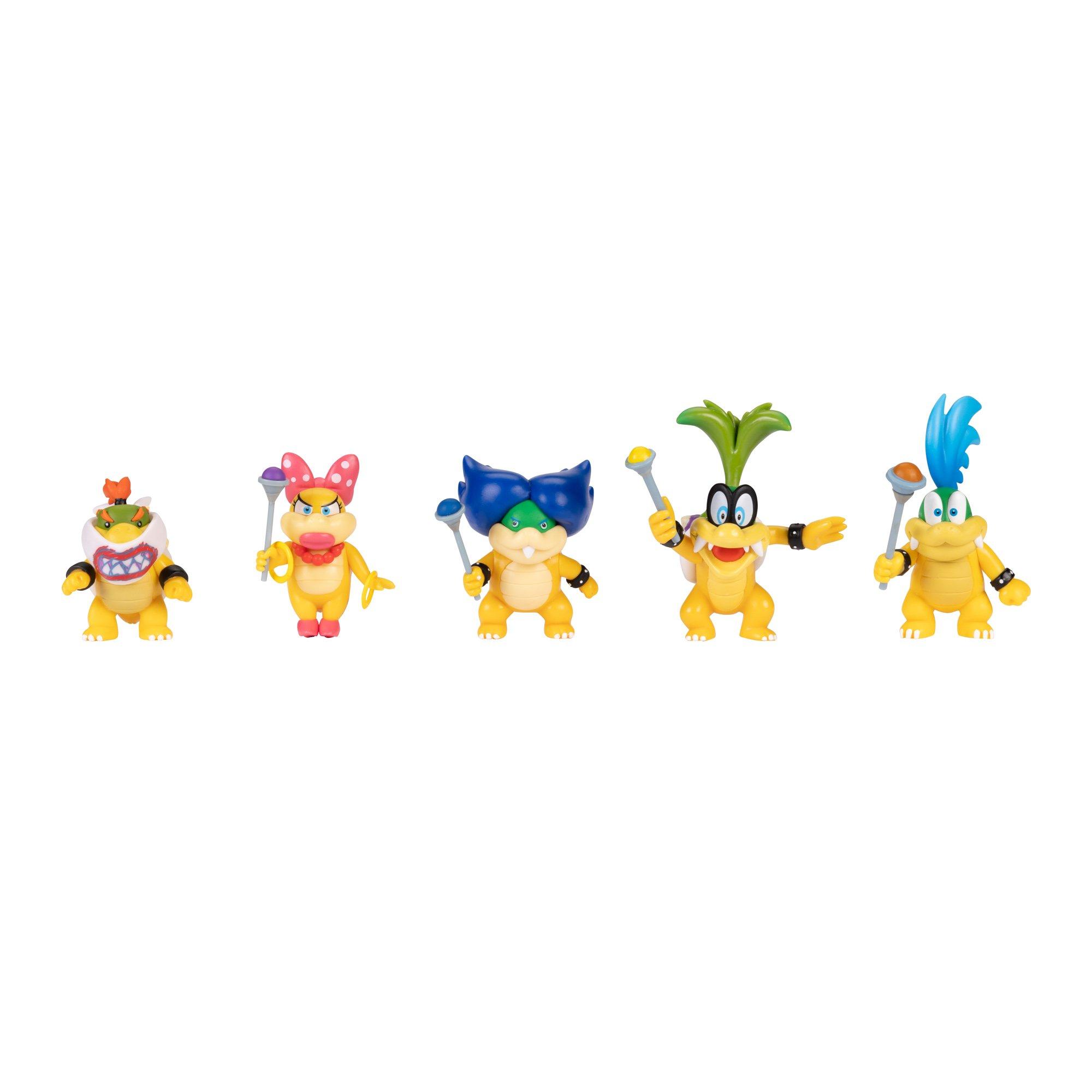 Jakks Pacific Super Mario Koopalings 2.5 in Action Figure Set 5